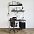 Modern Workspace Set: ZANOTTA Desk, Sava Chair, Syosdala Board & More 3D model small image 4