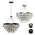 Elegant Lure Chandelier 3D model small image 1