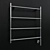 Irsap Bella Heated Towel Rail 3D model small image 2