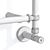 Irsap Bella Heated Towel Rail 3D model small image 5