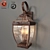 Rustic Bellevue Outdoor Wall Sconce 3D model small image 1