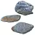 Seaside Rock Collection 3D model small image 2