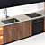 Minimalistic Miele Kitchen Set 3D model small image 2