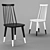 Modern Dining Chair Set 2013 3D model small image 1