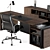 Executive Workspace Collection 3D model small image 4