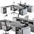 Executive Workspace Collection 3D model small image 5