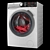 AEG L8WBC61SR Washing Machine 3D model small image 2