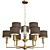 Elegant Laciness Chandelier Set 3D model small image 3