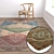 Luxury Carpet Set: High-Quality Textures 3D model small image 5