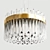 Modern Elegance Pendant Chandelier 3D model small image 4