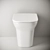 Ceramica Nova CN1102E: Enjoy the Perfect Toilet 3D model small image 2