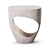 Elegant Eclipse Stool: Augousti Chair 3D model small image 2