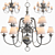 Elegant Eichholtz La Chapelle Silver Chandelier 3D model small image 1