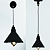 Vintage-inspired RUBINETTO Pendant Light 3D model small image 1