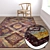 Short Unique Title: High-Quality Carpet Set 3D model small image 5