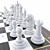 Strategic Battle: Classic Chess 3D model small image 3