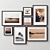 Multi-Colored Picture Frames Set 3D model small image 3