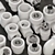 Smooth 3D Fittings: White Plastic Fittings 3D model small image 2