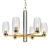 Elegant Pamelia 6-Light Chandelier 3D model small image 1