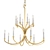 Elegant Westerly 12-Light Chandelier 3D model small image 1