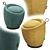 Scandi Chic Liz Pouf 3D model small image 2