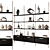 Versatile Shelving Unit for Organized Storage 3D model small image 1