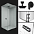 Sleek Shower Haven 3D model small image 1