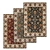 Elegant Carpet Set: High-Quality Textures  3D model small image 1