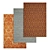 Luxury Carpets Set - High-Quality Textures 3D model small image 1