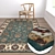 Luxury Texture Carpet Set 3D model small image 5