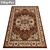 High-Quality Carpets Set 3D model small image 2