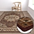 High-Quality Carpets Set 3D model small image 5