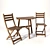 ASKHOLMEN Garden Furniture Set 3D model small image 1