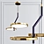 Nordic LED Pendant Light: Modern and Stylish 3D model small image 1