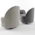 Stylish Swivel Armchair 3D model small image 3