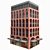  Durable Concrete Building Blocks 3D model small image 1