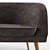 Modern 3D Couch: Multi/Sub-Object Material 3D model small image 4