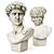 Elegant David Bust - Michelangelo 3D model small image 2