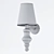 VITERBO Wall Lamp: Elegant Portuguese Design 3D model small image 3