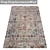 High-Quality Carpet Set 3D model small image 3