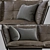 Hollywood Dreams Sofa 3D model small image 2