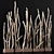 Vintage Branch Planter Wall 3D model small image 2