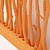 Branch Folding Screen Décor 3D model small image 5