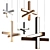 Modern LED Pendant Lamp "Cross 3D model small image 8