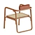 Elegant Oria d'Hermes Chair 3D model small image 2