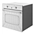 Samsung Retro Oven NV70H3350CB 3D model small image 4