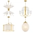 Modern Chandelier Collection 3D model small image 1