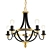 Modern Chandelier Collection 3D model small image 5