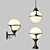 Elegant Monaco Lighting Collection 3D model small image 1