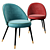 Elegant Cooper Dining Chair | High-quality Design 3D model small image 1